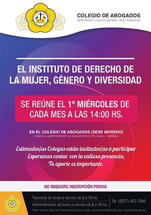 INSTITUTO DE DERECHO DE LA MUJER Y DIVERSIDAD